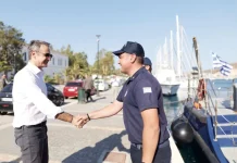 Κ. Μητσοτάκης από Αγαθονήσι: «Θα εμποδίσουμε τα δίκτυα διακινητών να εκμεταλλεύονται απελπισμένους»