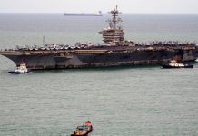«USS Lincoln»: Σκουριά σε όλο το μήκος του έπειτα από 286 ημέρες στη θάλασσα